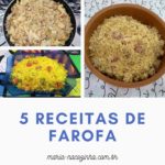 5 receitas de farofa