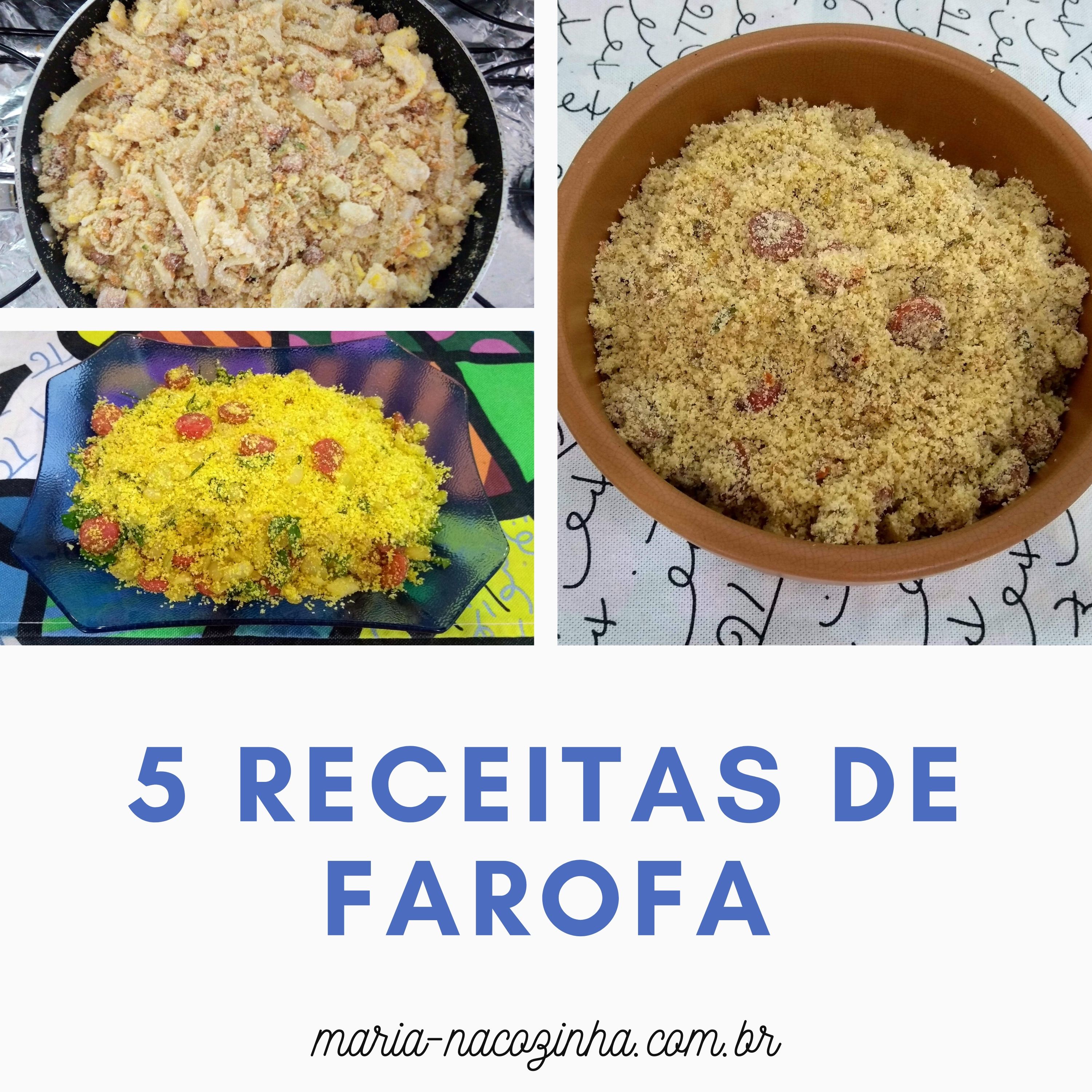 receitas de farofa