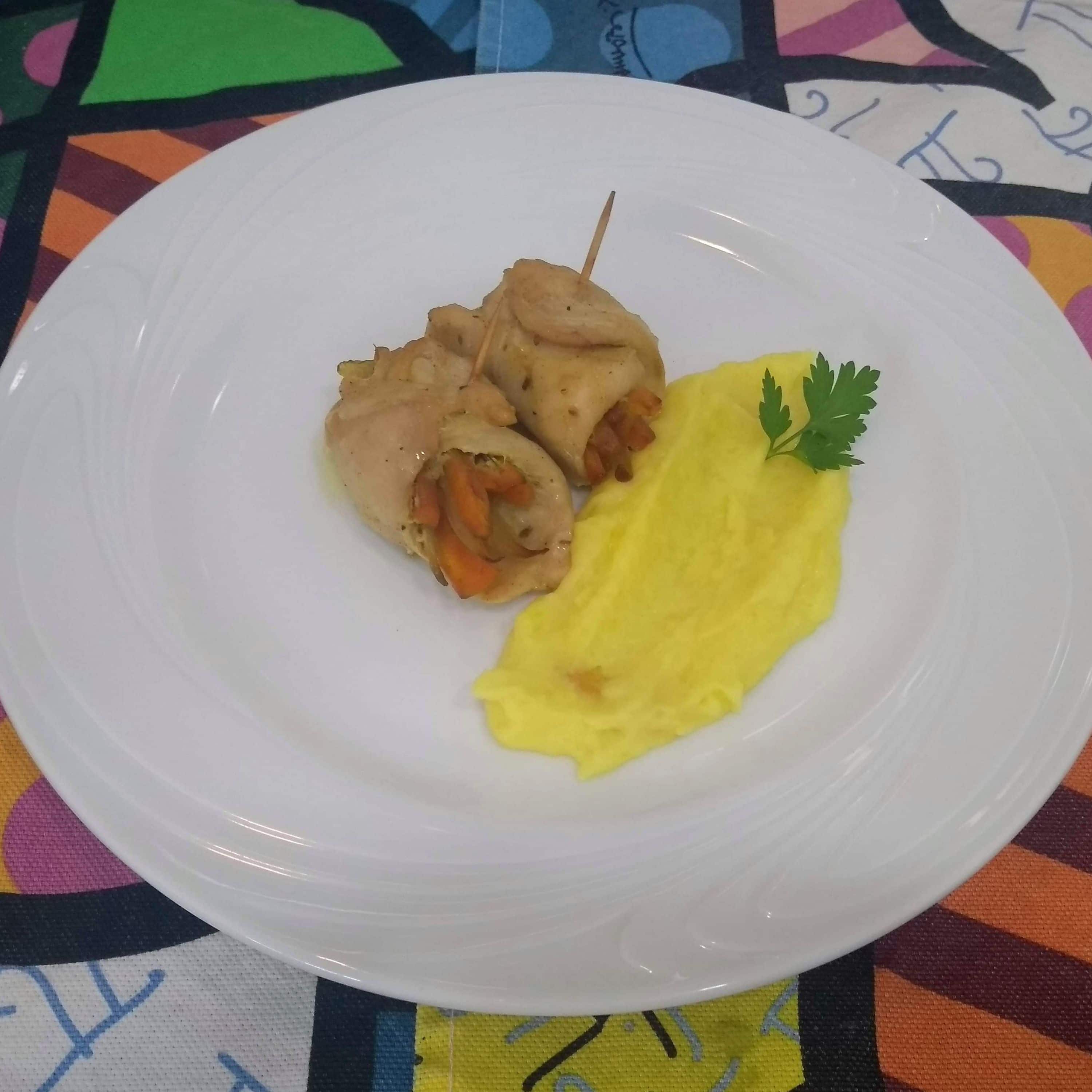 frango com legumes