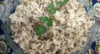 Arroz com lentilha