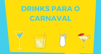 5 Drinks para o carnaval