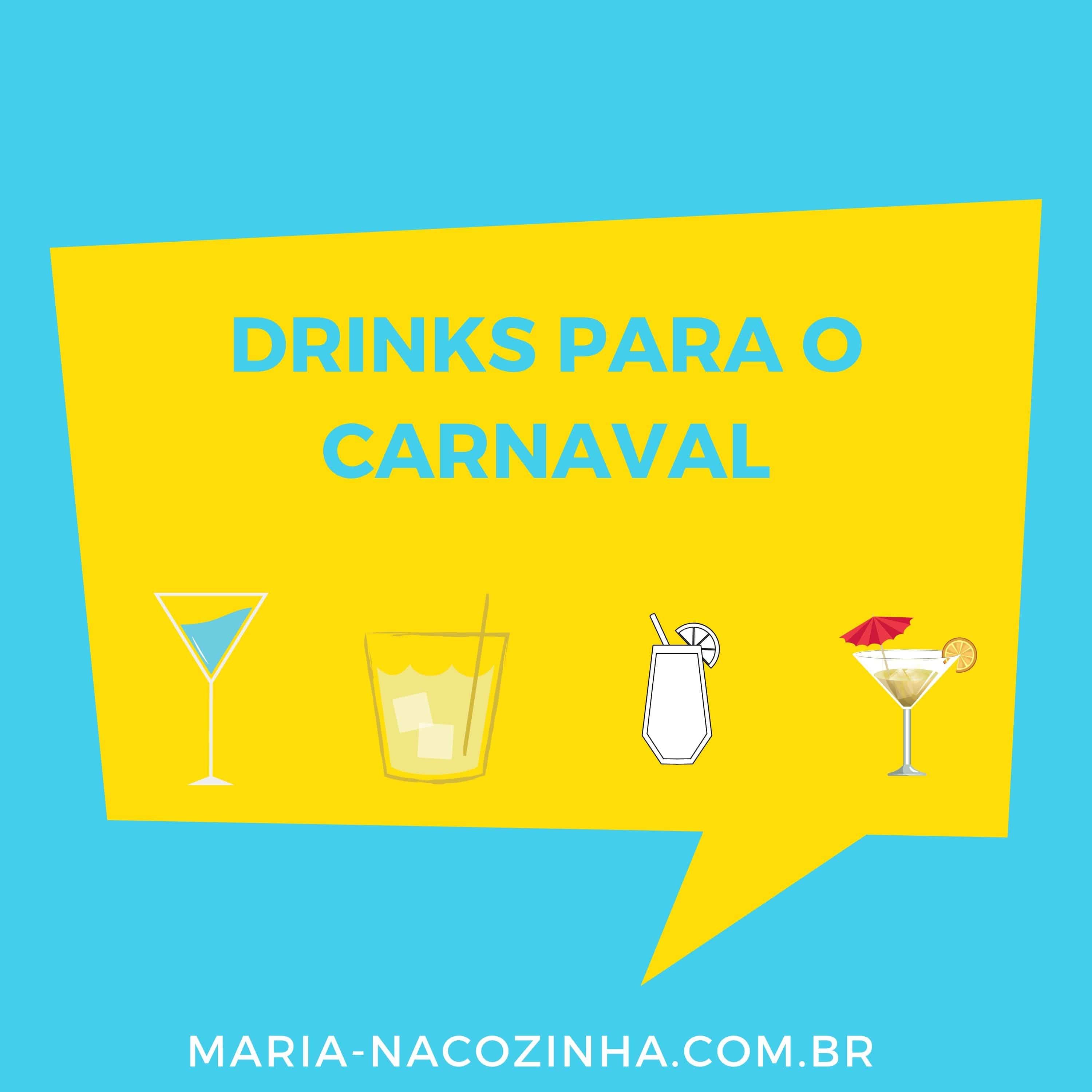 drinks para o carnaval