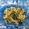 arroz integral com brócolis