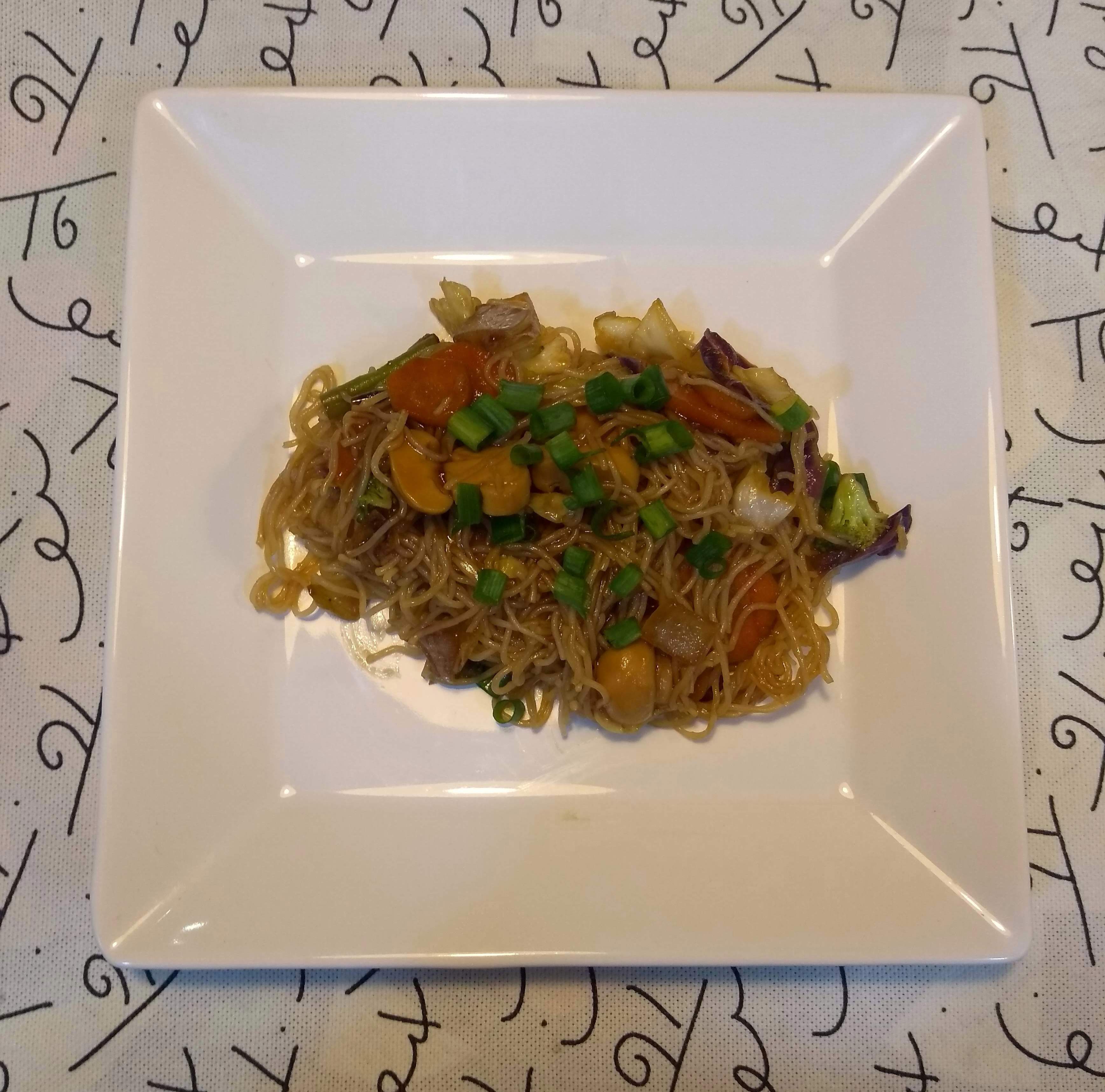 yakissoba vegetariano