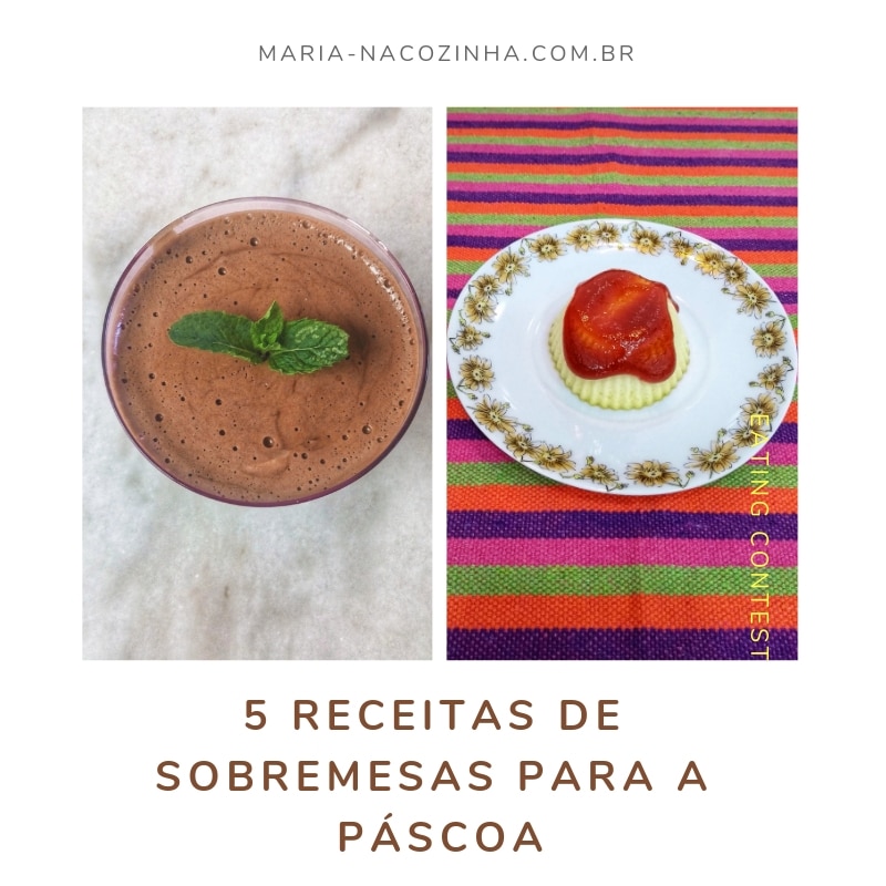 sobremesas para a páscoa