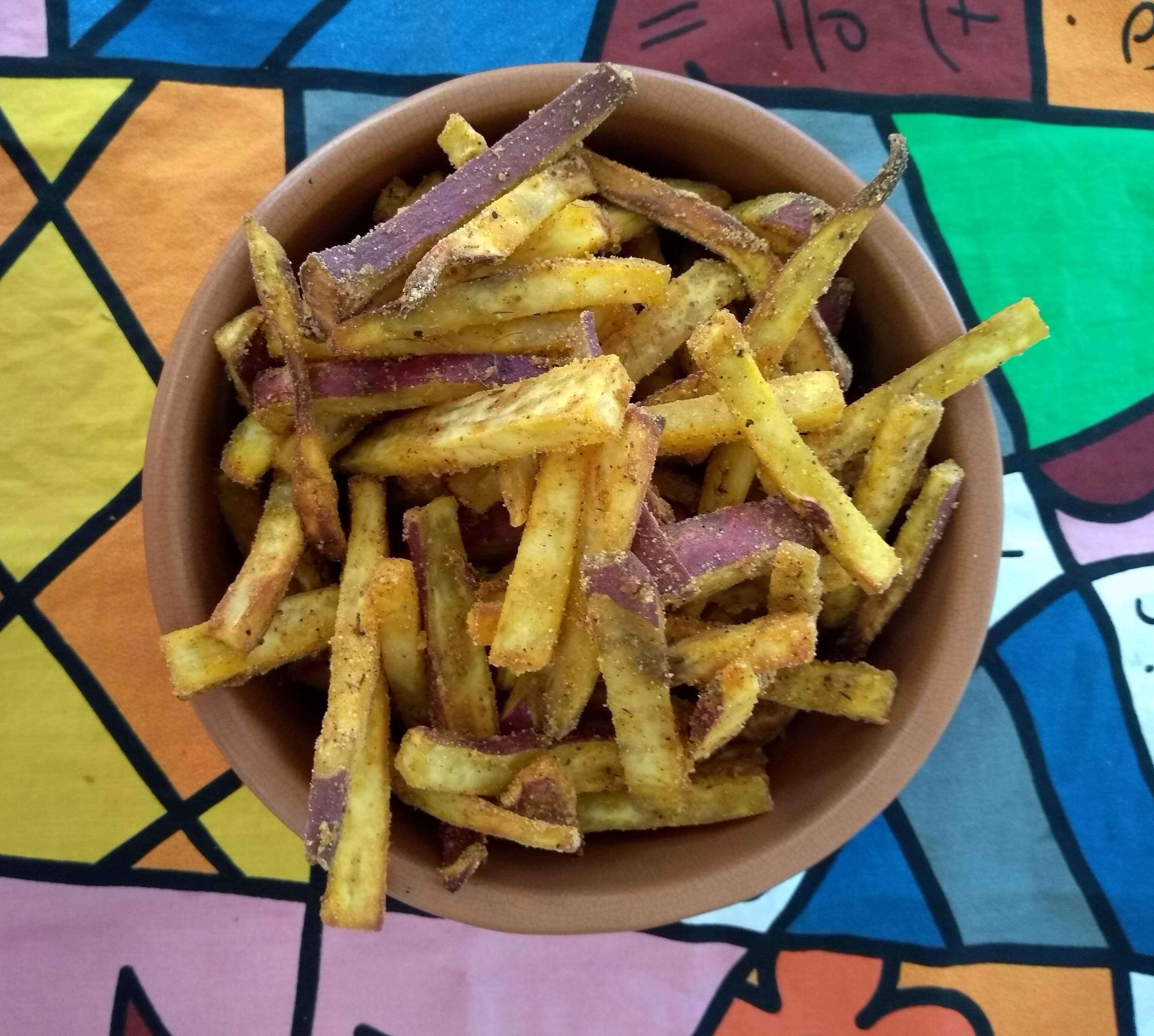 batata doce na airfryer