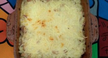 Arroz de forno cremoso