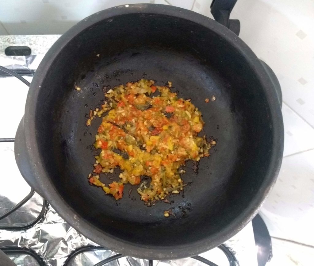 moqueca de peixe e camarão