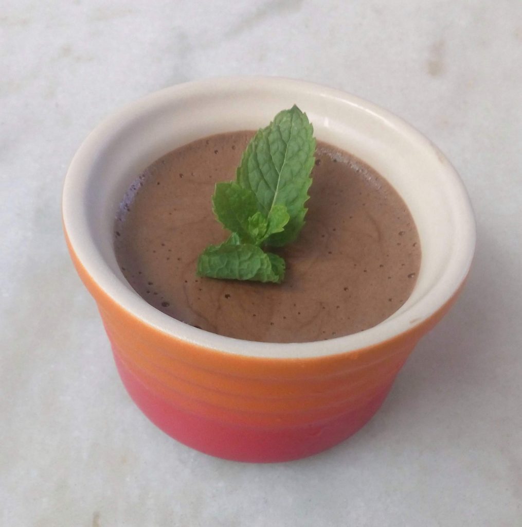 mousse de chocolate