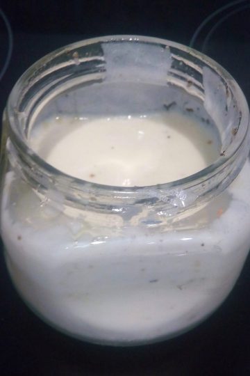 molho de iogurte