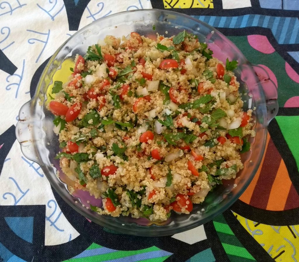 salada de quinoa