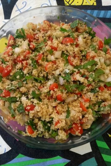 salada de quinoa
