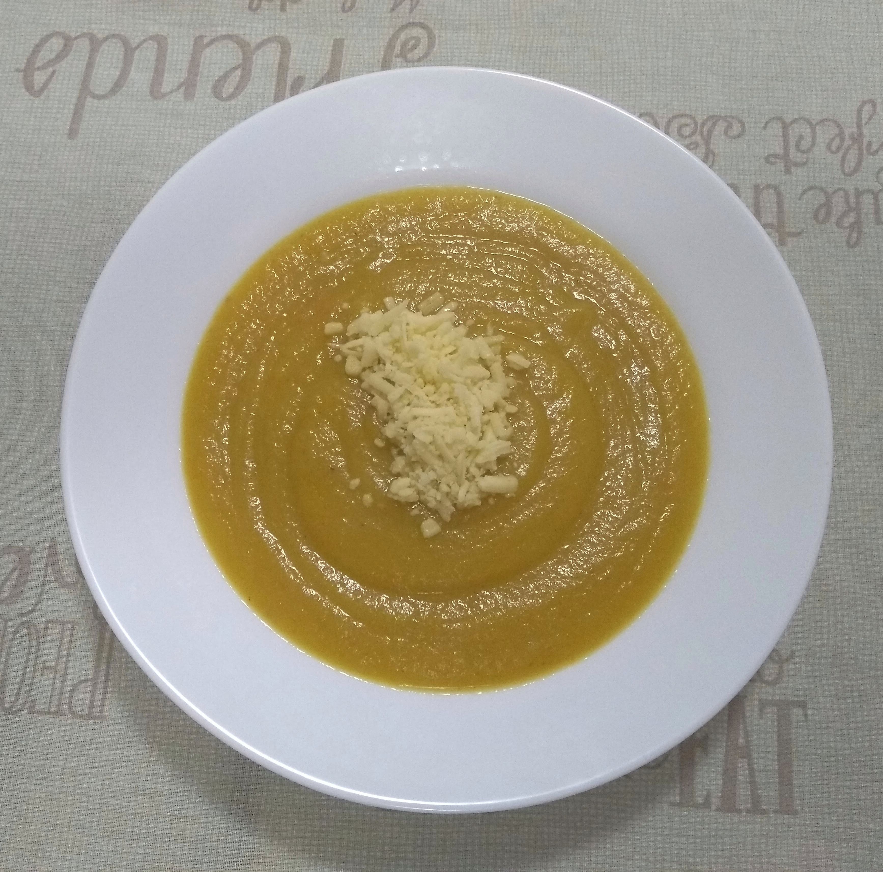 sopa de batata doce