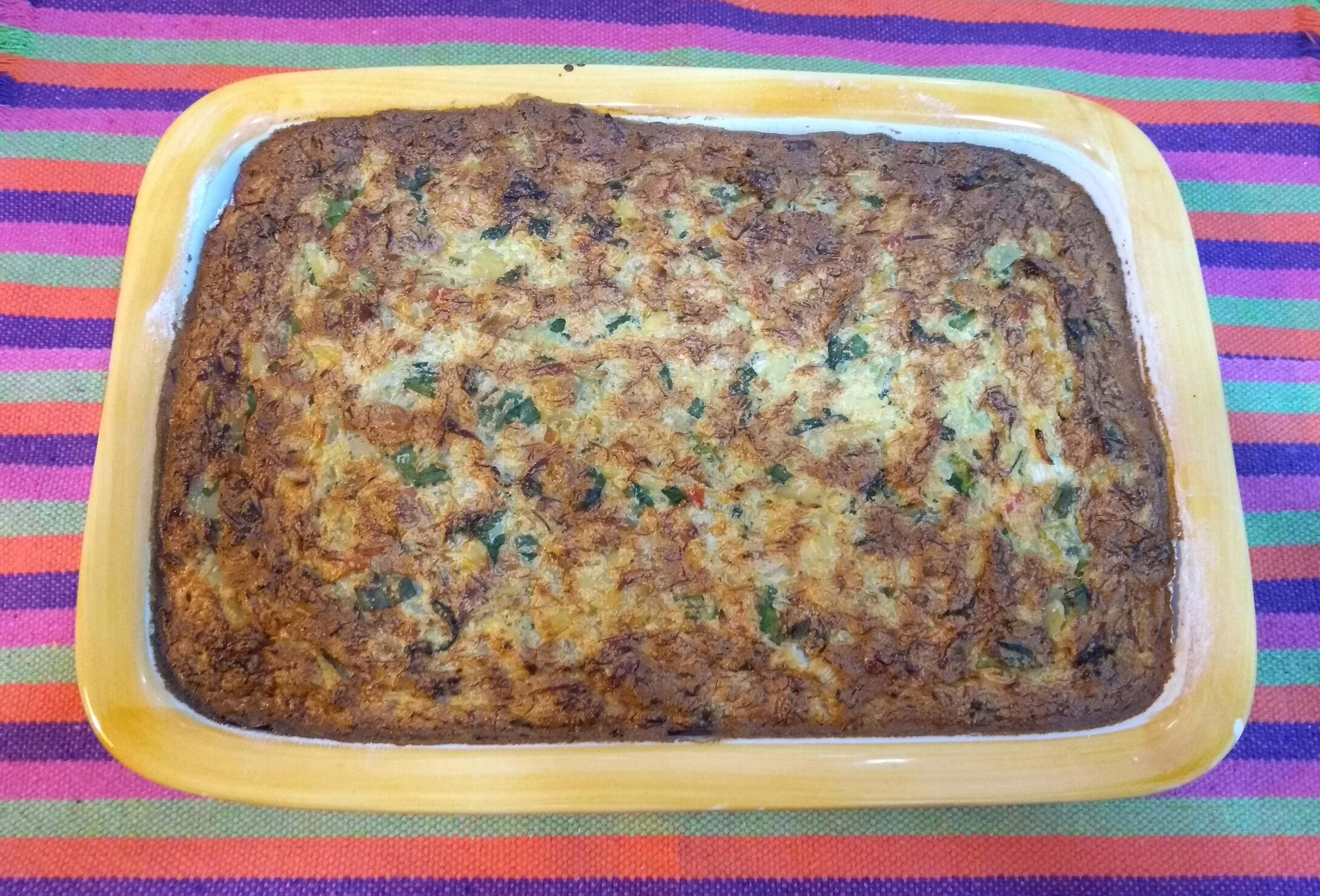 souflê de bacalhau