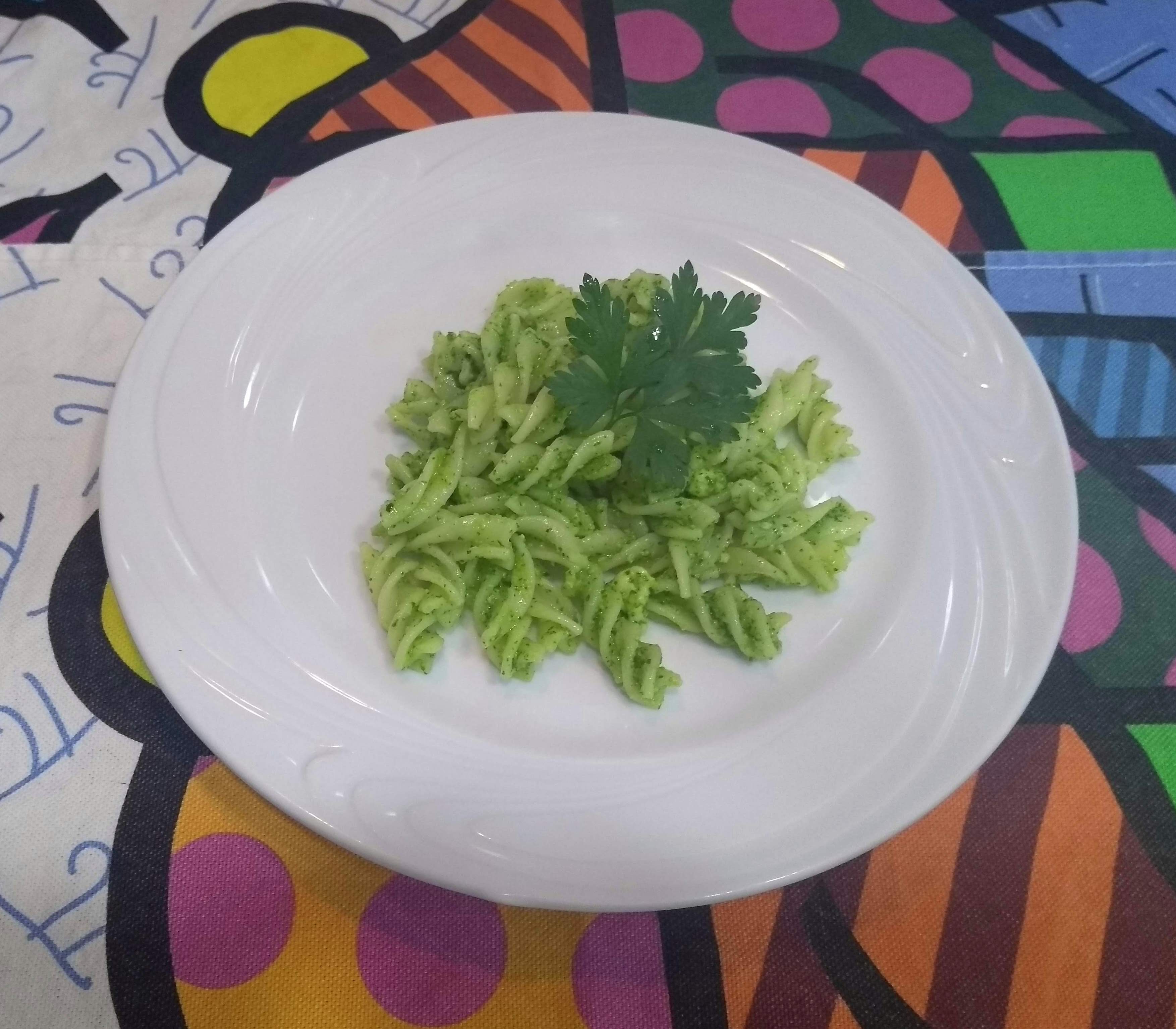 molho pesto com sabores brasileiros