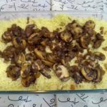 Cuscuz marroquinho com cogumelos frescos