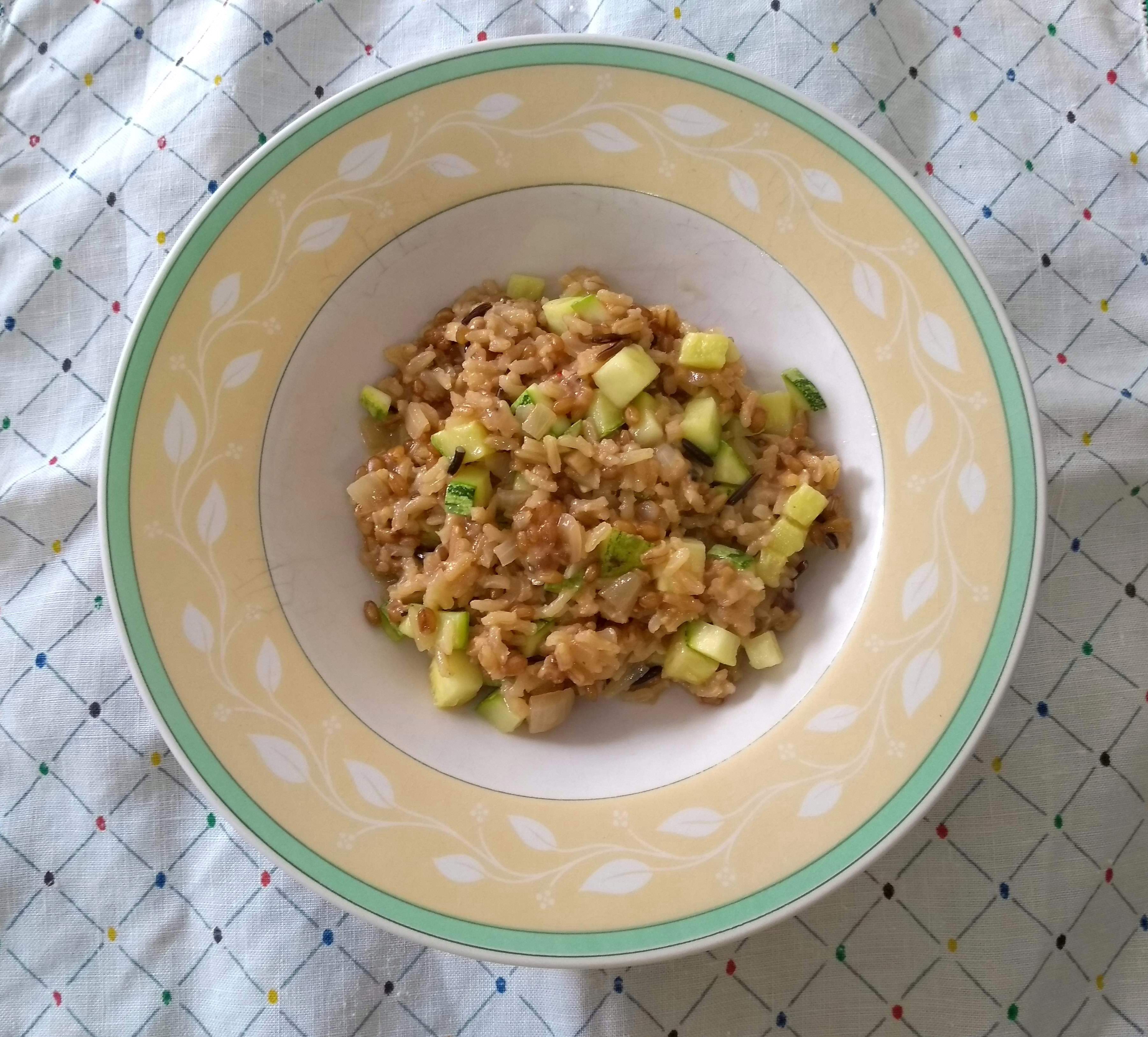 risoto de arroz 7 grãos