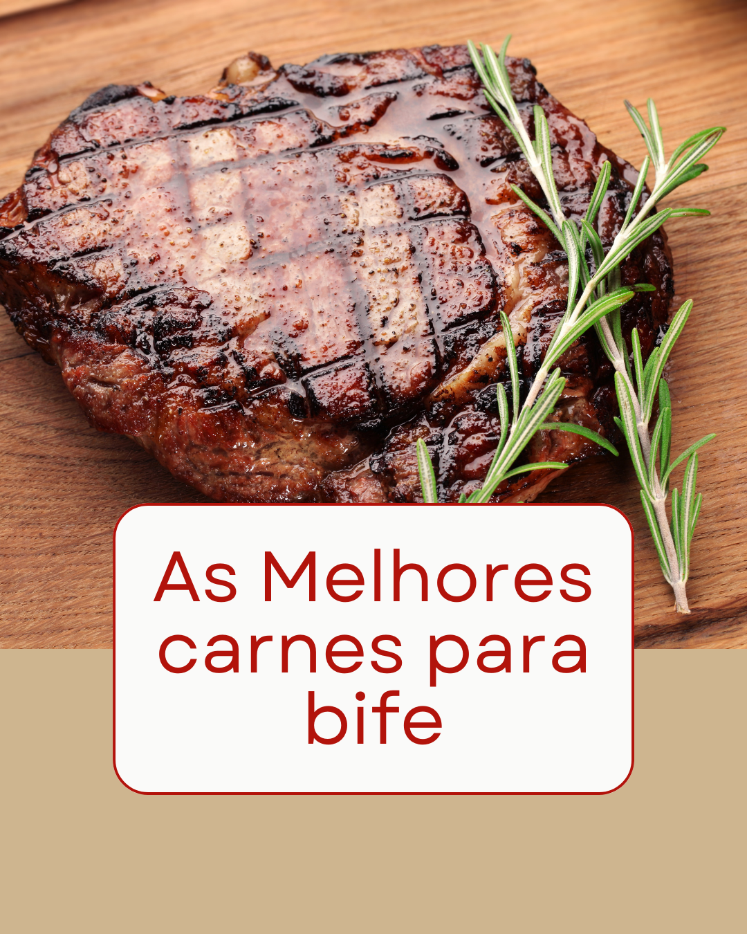 melhores carnes para bife