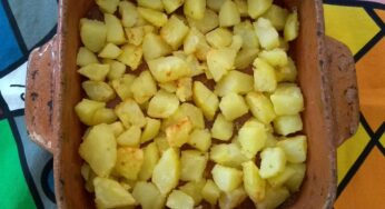 Batata sauté na airfryer