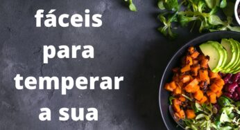 Molhos para salada