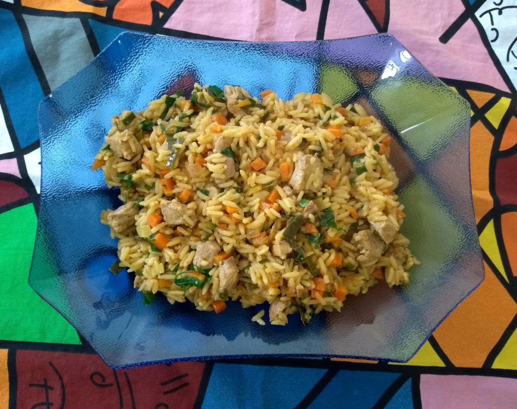 arroz com lombo