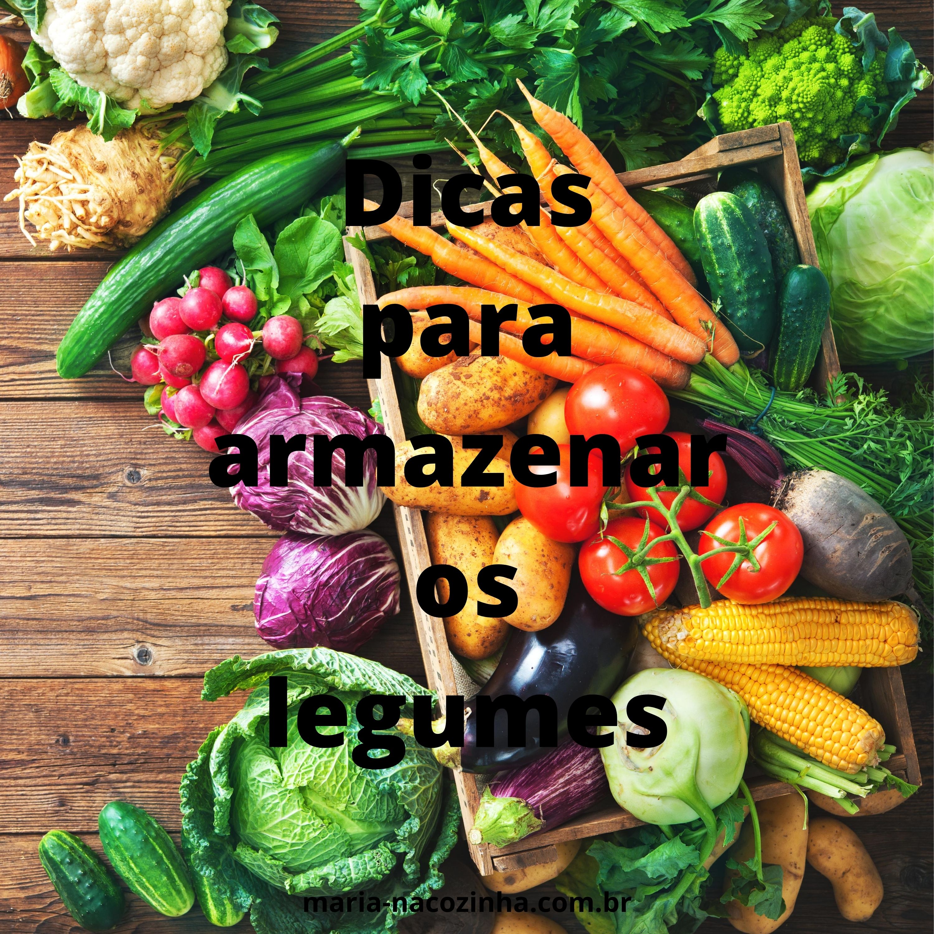 como armazenar frutas e legumes