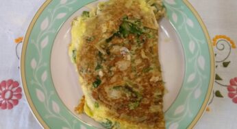 Omelete de alface