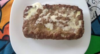 Bolo de carne com queijo