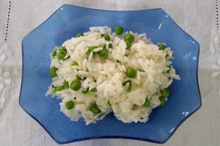 arroz com ervilha