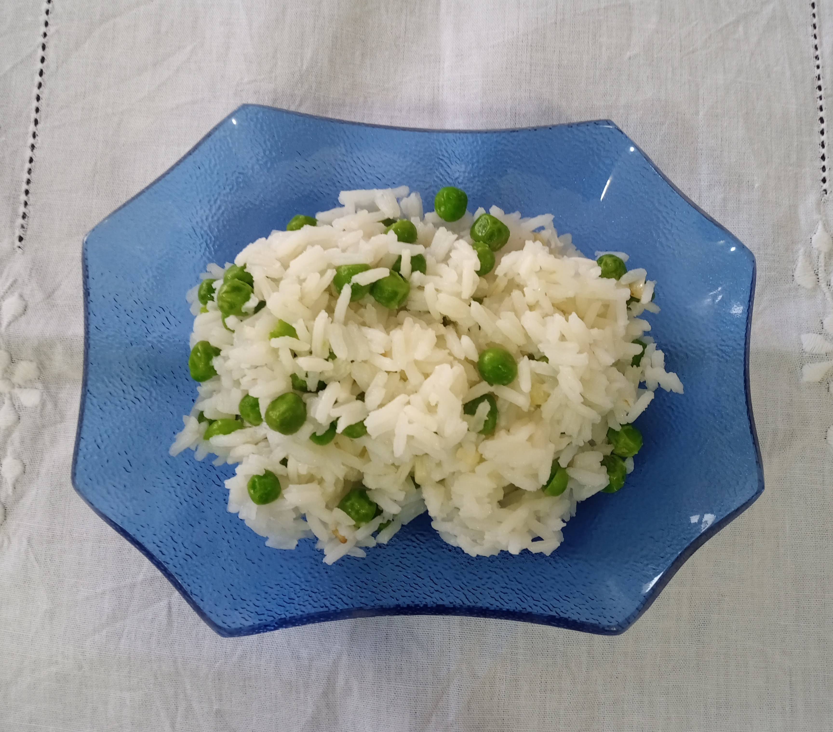 arroz com ervilha