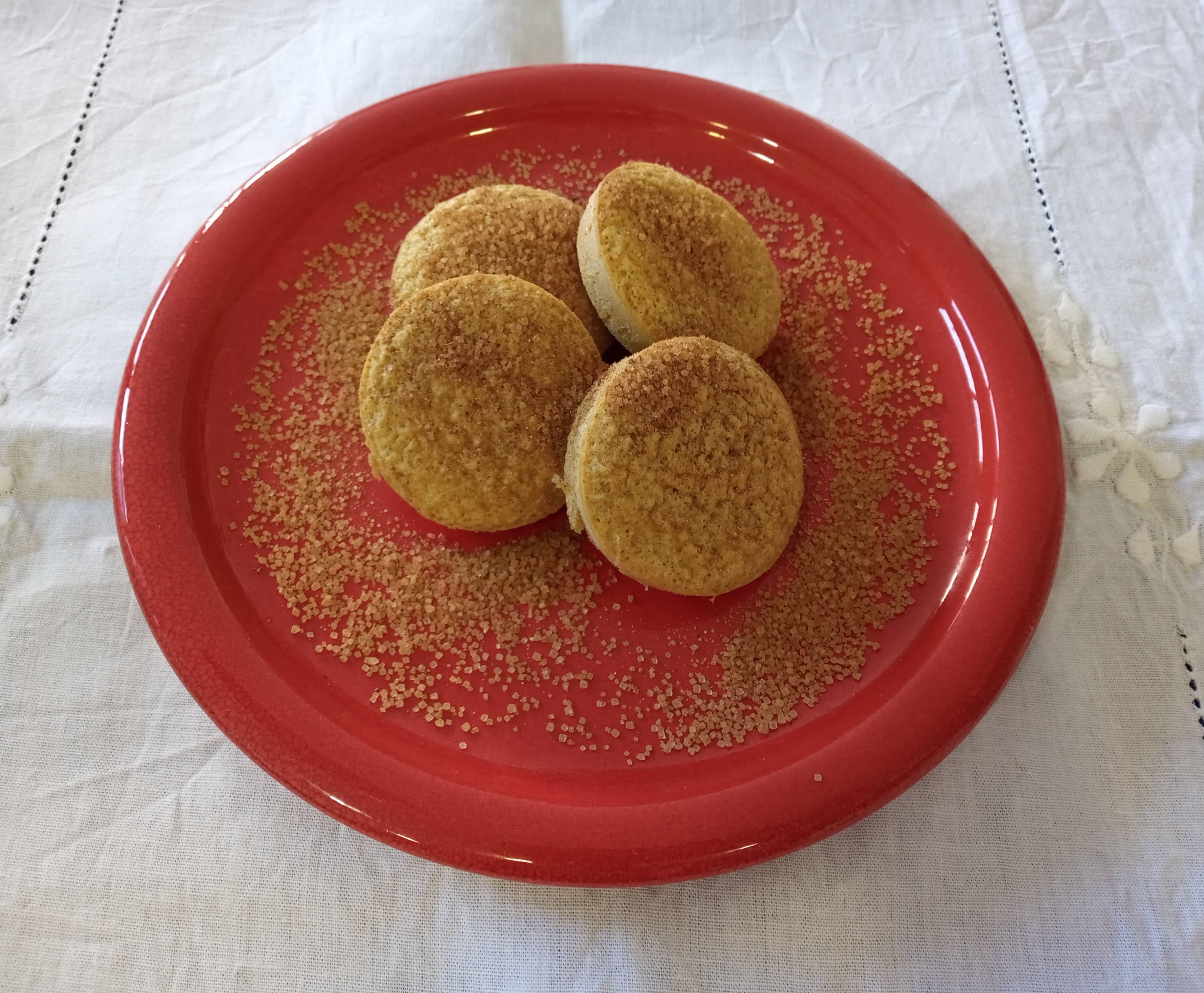 bolinho de chuva assado