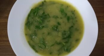 Caldo verde de chuchu