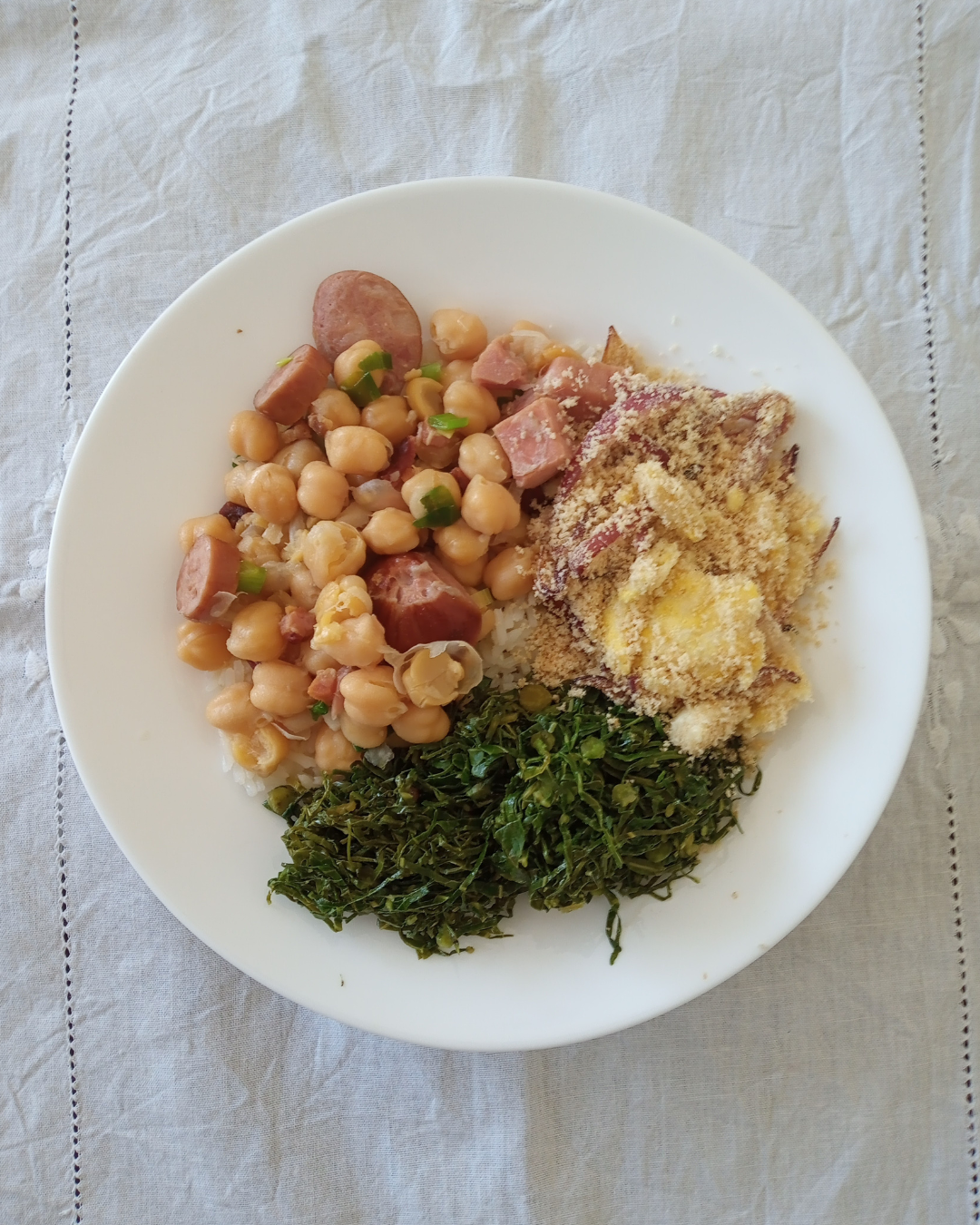 feijoada de grão de bico