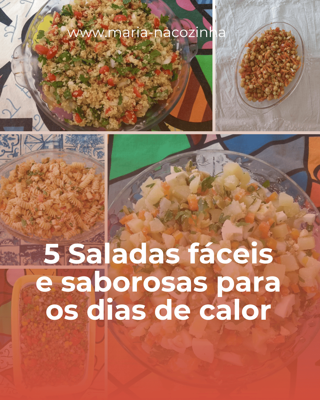 saladas fáceis e saborosas