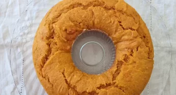 Bolo de cenoura sem farinha de trigo