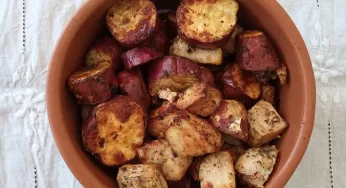 Peito de frango com batata doce na airfryer