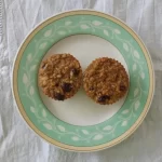 Muffin de banana sem açúcar e sem farinha de trigo